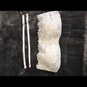 Aerie Crochet Lace Padded Bandeau